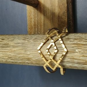 Geometric Cuff Bracelet